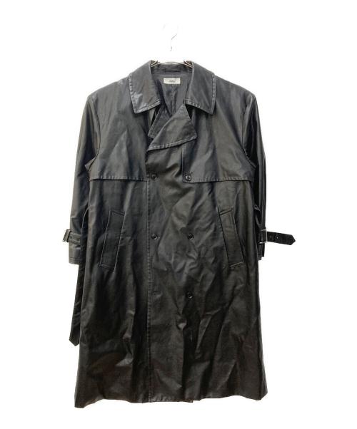 loose（ルーズ）loose (ルーズ) レザーコート ブラック サイズ:Mの古着・服飾アイテム