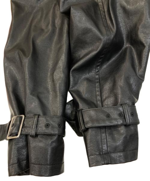 loose（ルーズ）loose (ルーズ) レザーコート ブラック サイズ:Mの古着・服飾アイテム