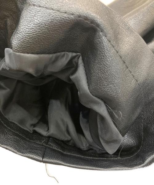 loose（ルーズ）loose (ルーズ) レザーコート ブラック サイズ:Mの古着・服飾アイテム