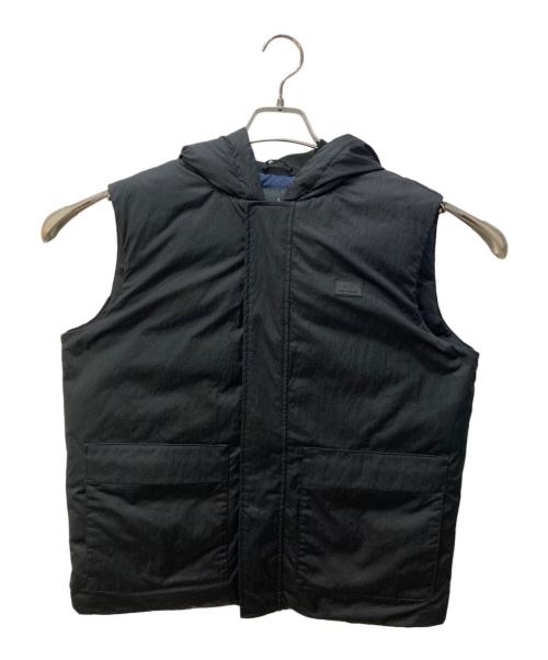 ARMANI EXCHANGE（アルマーニ エクスチェンジ）ARMANI EXCHANGE (アルマーニ エクスチェンジ) ダウンベスト ブラック サイズ:Mの古着・服飾アイテム