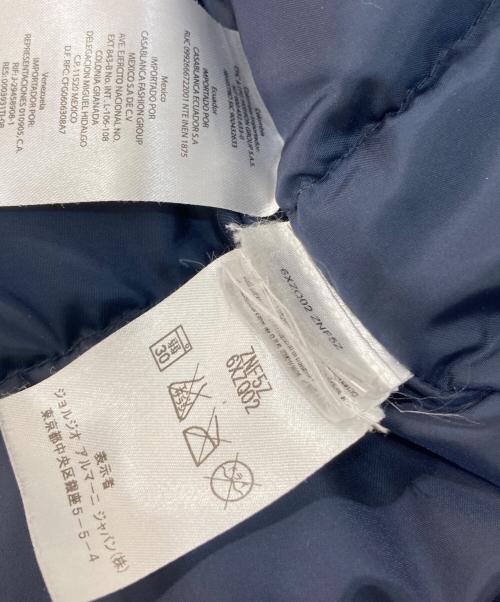 ARMANI EXCHANGE（アルマーニ エクスチェンジ）ARMANI EXCHANGE (アルマーニ エクスチェンジ) ダウンベスト ブラック サイズ:Mの古着・服飾アイテム