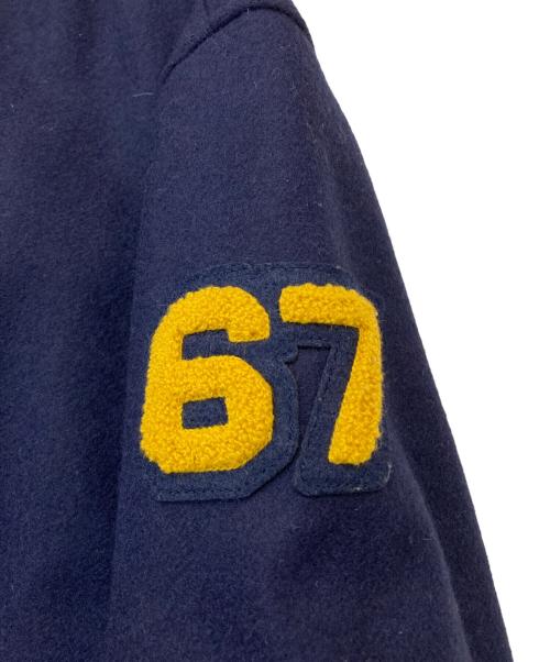 POLO RALPH LAUREN（ポロ・ラルフローレン）POLO RALPH LAUREN (ポロ・ラルフローレン) バーシティジャケット ネイビー サイズ:Sの古着・服飾アイテム