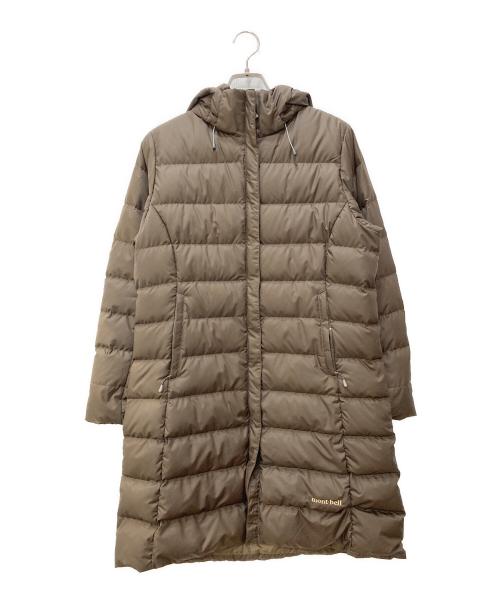 mont-bell（モンベル）mont-bell (モンベル) トラベルダウンロングコート ブラウン サイズ:Lの古着・服飾アイテム