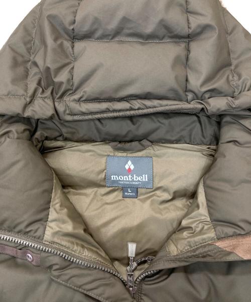 mont-bell（モンベル）mont-bell (モンベル) トラベルダウンロングコート ブラウン サイズ:Lの古着・服飾アイテム