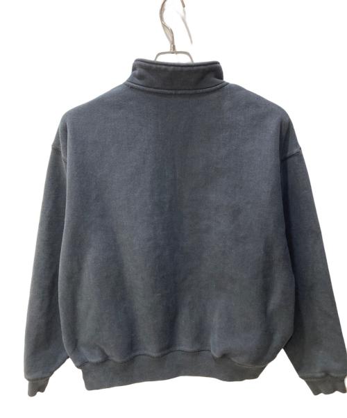 HUF（ハフ）HUF (ハフ) ハーフジップスウェット ブラック サイズ:Mの古着・服飾アイテム