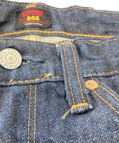 EDWIN（エドウィン）EDWIN (エドウィン) 505Z ワイドストレート デニムパンツ インディゴ サイズ:31の古着・服飾アイテム
