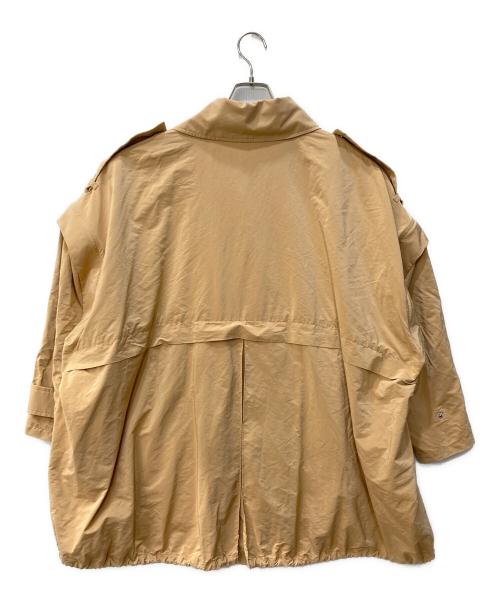 Adam et Rope（アダム エ ロペ）Adam et Rope (アダム エ ロペ) 2WAYミリタリーショートトレンチ ベージュ サイズ:FREEの古着・服飾アイテム