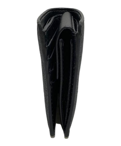 MICHAEL KORS（マイケル・コース）MICHAEL KORS (マイケル・コース) GREYSON ビルフォールド ウィズ コイン ポケット - MKシグネチャー ブラックの古着・服飾アイテム