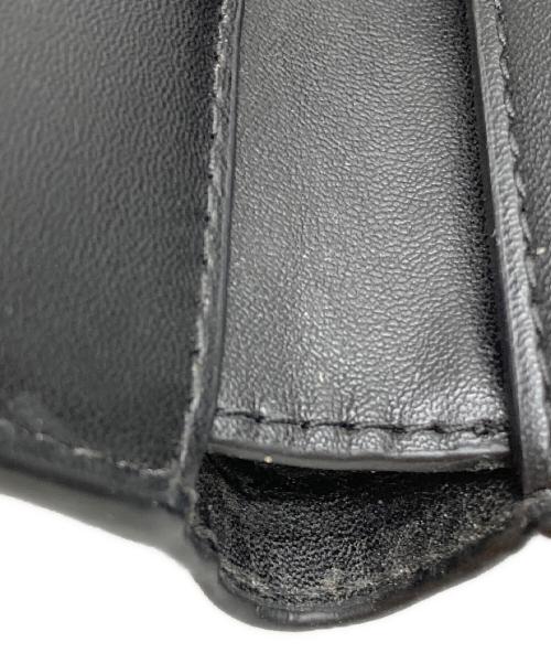 MICHAEL KORS（マイケル・コース）MICHAEL KORS (マイケル・コース) GREYSON ビルフォールド ウィズ コイン ポケット - MKシグネチャー ブラックの古着・服飾アイテム