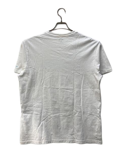 stussy（ステューシー）stussy (ステューシー) プリントTシャツ ホワイト サイズ:XLの古着・服飾アイテム