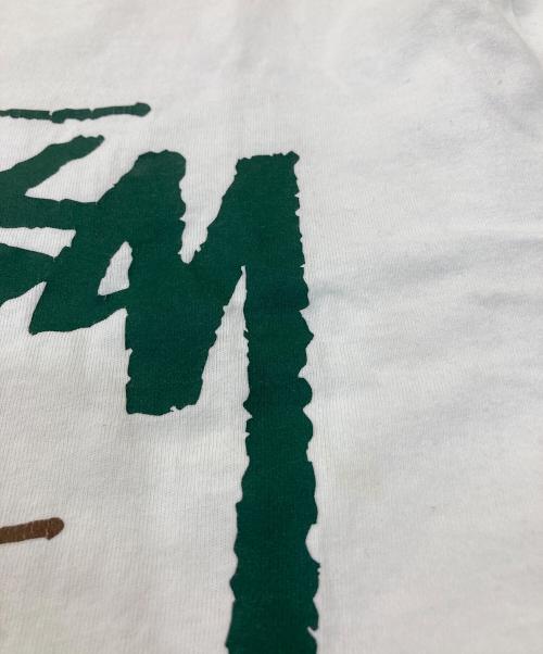 stussy（ステューシー）stussy (ステューシー) プリントTシャツ ホワイト サイズ:XLの古着・服飾アイテム
