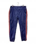stussyステューシー）の古着「Nylon Warm Up Pant」｜ネイビー