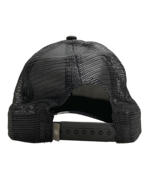 stussy（ステューシー）stussy (ステューシー) New Era (ニューエラ) メッシュキャップ ブラックの古着・服飾アイテム