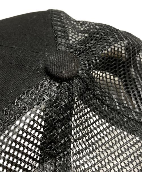 stussy（ステューシー）stussy (ステューシー) New Era (ニューエラ) メッシュキャップ ブラックの古着・服飾アイテム