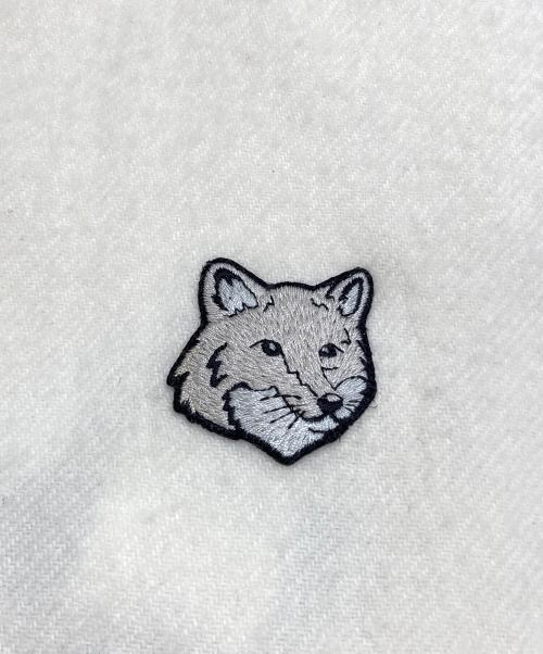 maison kitsune（メゾンキツネ）maison kitsune (メゾンキツネ) マフラー アイボリーの古着・服飾アイテム