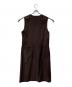 MARGARET HOWELL (マーガレットハウエル) ジャンパースカートワンピース ブラウン サイズ:2：15000円