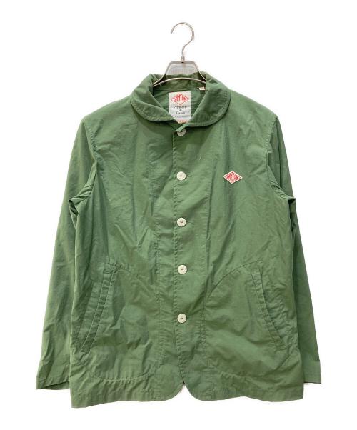 DANTON（ダントン）DANTON (ダントン) 丸襟ブルゾン カーキ サイズ:42の古着・服飾アイテム