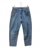 BEAMSビームス）の古着「バギーテーパードデニム」｜インディゴ