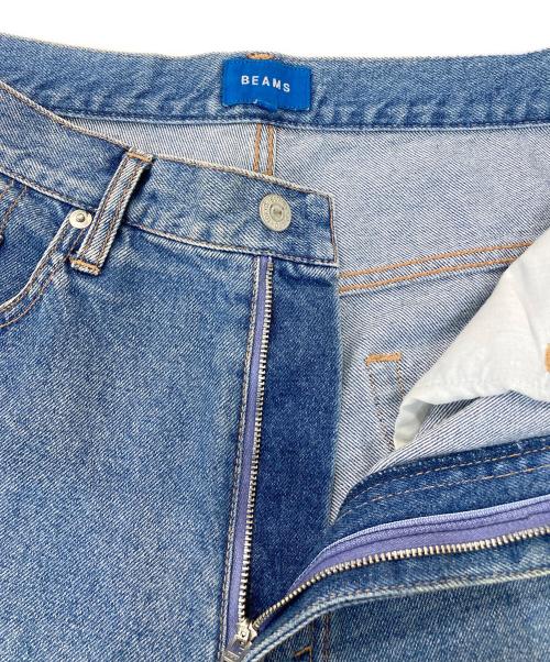 BEAMS（ビームス）BEAMS (ビームス) バギーテーパードデニム インディゴ サイズ:Ⅿの古着・服飾アイテム