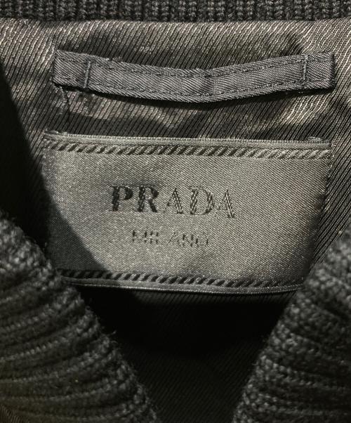 PRADA（プラダ）PRADA (プラダ) ナイロンボンバージャケット ブラック サイズ:44の古着・服飾アイテム