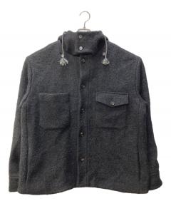 中古・古着通販】GUCCI (グッチ) レオパード切替デニムジャケット