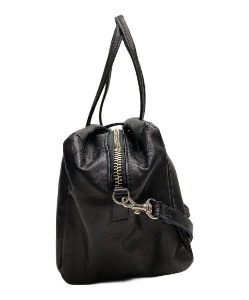les basiques（レバシック）les basiques (レバシック) 2WAYバッグ ブラックの古着・服飾アイテム