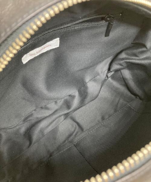 les basiques（レバシック）les basiques (レバシック) 2WAYバッグ ブラックの古着・服飾アイテム