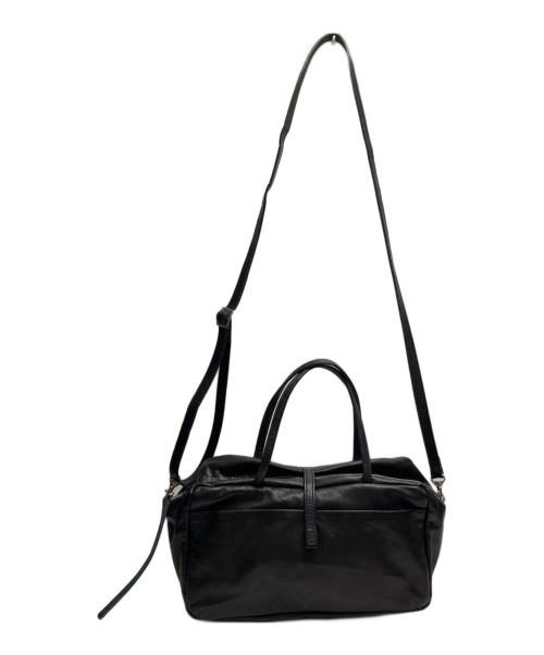 les basiques（レバシック）les basiques (レバシック) 2WAYバッグ ブラックの古着・服飾アイテム