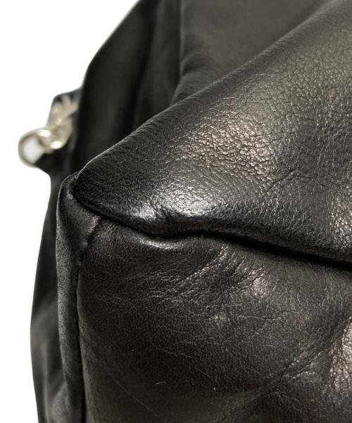 les basiques（レバシック）les basiques (レバシック) 2WAYバッグ ブラックの古着・服飾アイテム