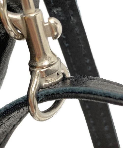 les basiques（レバシック）les basiques (レバシック) 2WAYバッグ ブラックの古着・服飾アイテム