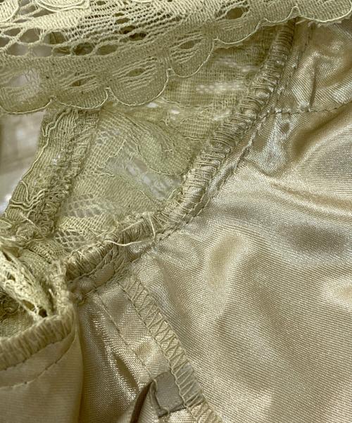 dolly dole（ドーリー ドール）dolly dole (ドーリー ドール) ノースリーブワンピース 黄緑 サイズ:Sの古着・服飾アイテム