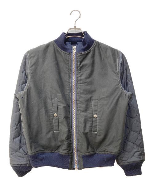 45R（フォーティファイブ・アール）45R (フォーティファイブ・アール) アツコットンフランネルのデッキジャケット ブラック サイズ:2の古着・服飾アイテム