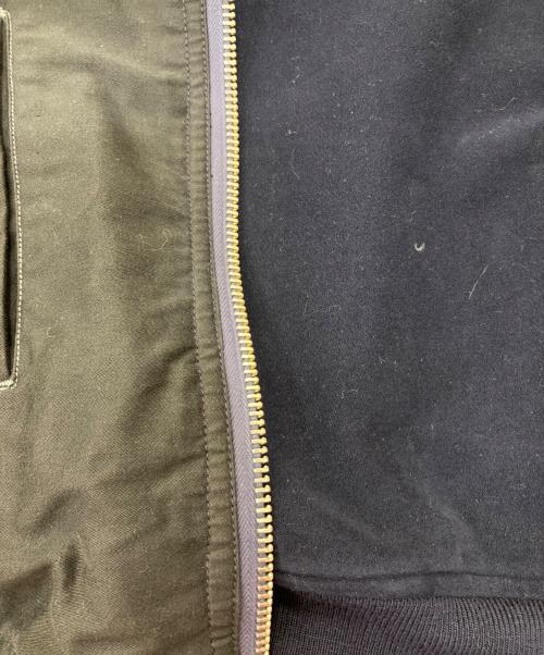 45R（フォーティファイブ・アール）45R (フォーティファイブ・アール) アツコットンフランネルのデッキジャケット ブラック サイズ:2の古着・服飾アイテム