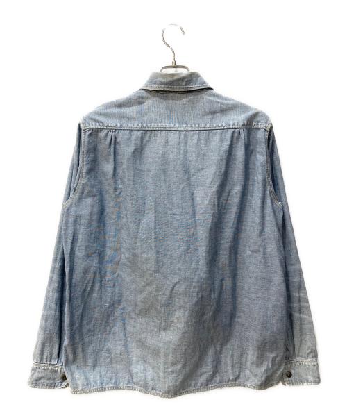KAPITAL（キャピタル）KAPITAL (キャピタル) リバーシブルウエスタンデニムシャツ インディゴ サイズ:3の古着・服飾アイテム