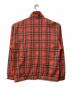 BEAMS (ビームス) LOOSE TARTAN CHECK TRACK JACKET レッド サイズ:Ⅿ：4000円