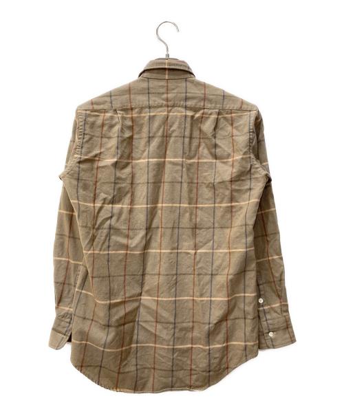 Burberry's（バーバリー）Burberry's (バーバリーズ) ウールチェックシャツ ベージュ サイズ:Ⅿの古着・服飾アイテム