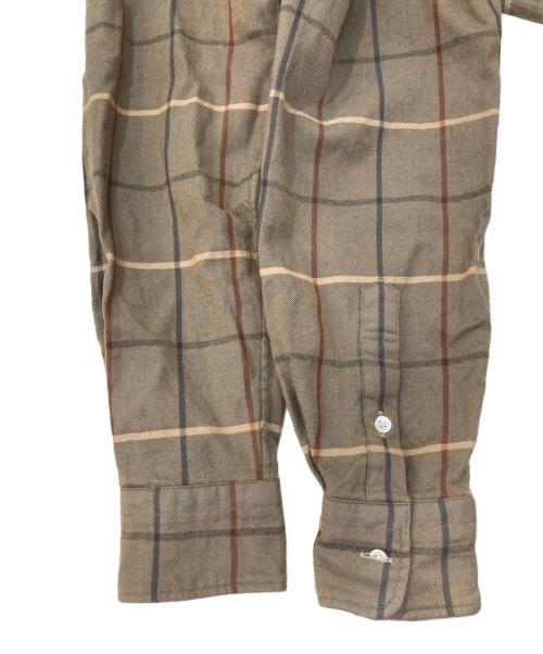 Burberry's（バーバリー）Burberry's (バーバリーズ) ウールチェックシャツ ベージュ サイズ:Ⅿの古着・服飾アイテム