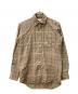 Burberry's（バーバリーズ）の古着「ウールチェックシャツ」｜ベージュ
