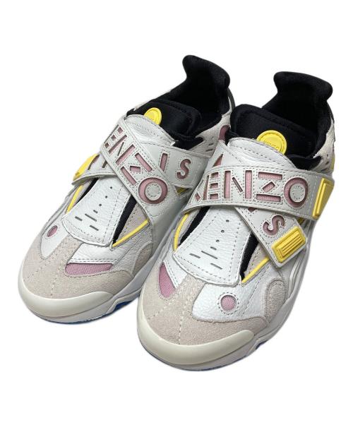 KENZO（ケンゾー）KENZO (ケンゾー) SONIC SCRATCH SNEAKER ホワイト サイズ:36の古着・服飾アイテム