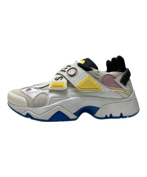 KENZO（ケンゾー）KENZO (ケンゾー) SONIC SCRATCH SNEAKER ホワイト サイズ:36の古着・服飾アイテム