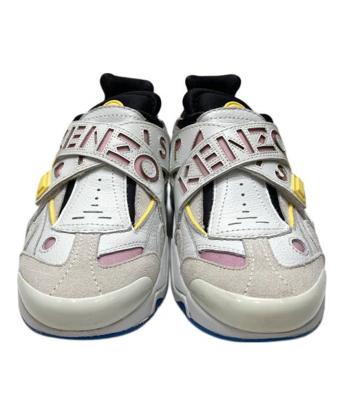 KENZO（ケンゾー）KENZO (ケンゾー) SONIC SCRATCH SNEAKER ホワイト サイズ:36の古着・服飾アイテム