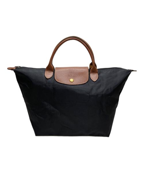 LONGCHAMP（ロンシャン）LONGCHAMP (ロンシャン) ロンシャン プリアージュ トートバックL ブラックの古着・服飾アイテム