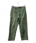 Engineered Garmentsエンジニアドガーメンツ）の古着「ベイカーパンツ」｜カーキ