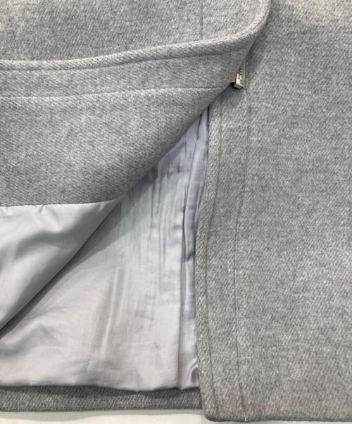 Spick and Span（スピック＆スパン）Spick and Span (スピックアンドスパン) ノーカラーコート グレー サイズ:36の古着・服飾アイテム