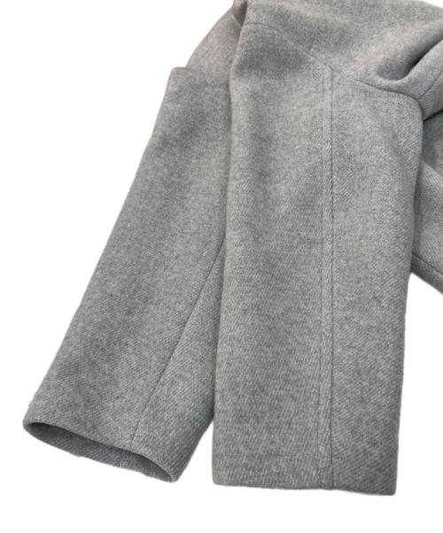 Spick and Span（スピック＆スパン）Spick and Span (スピックアンドスパン) ノーカラーコート グレー サイズ:36の古着・服飾アイテム