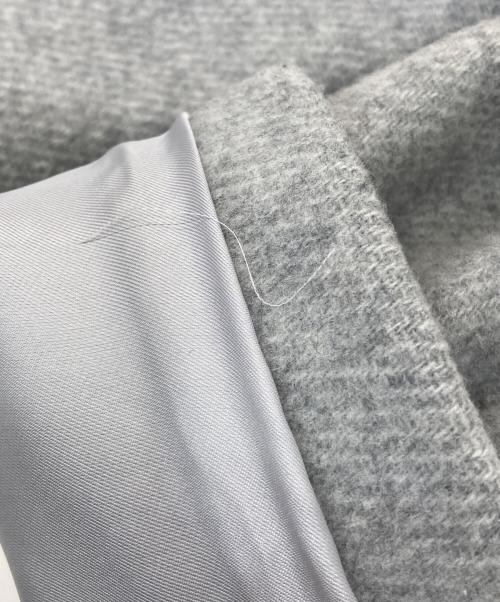 Spick and Span（スピック＆スパン）Spick and Span (スピックアンドスパン) ノーカラーコート グレー サイズ:36の古着・服飾アイテム