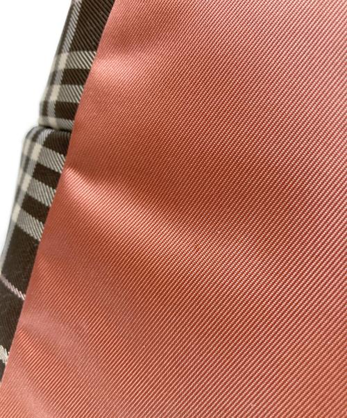 BURBERRY BLUE LABEL（バーバリーロンドンブルーレーベル）BURBERRY BLUE LABEL (バーバリーロンドンブルーレーベル) ナイロントートバッグ ブラウンの古着・服飾アイテム