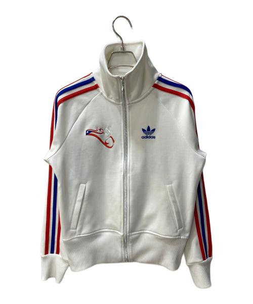 adidas（アディダス）adidas (アディダス) トラックジャケット ホワイト サイズ:40の古着・服飾アイテム