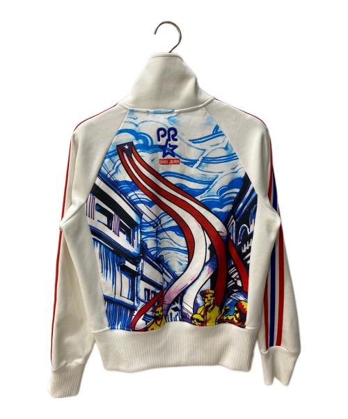 adidas（アディダス）adidas (アディダス) トラックジャケット ホワイト サイズ:40の古着・服飾アイテム