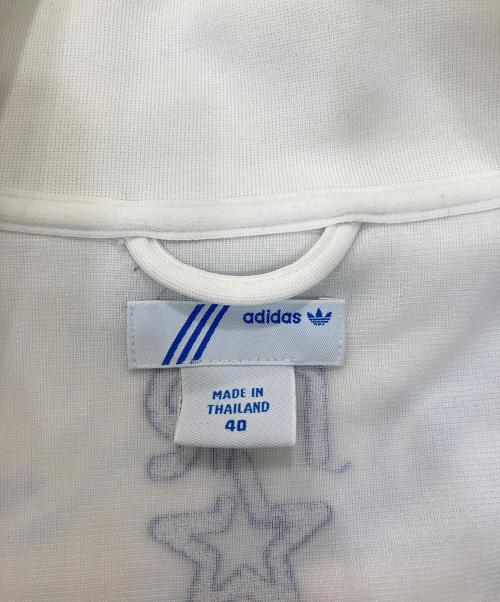 adidas（アディダス）adidas (アディダス) トラックジャケット ホワイト サイズ:40の古着・服飾アイテム